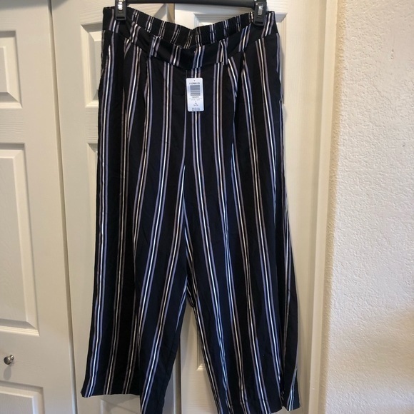 torrid Pants - TORRID striped wide leg pants